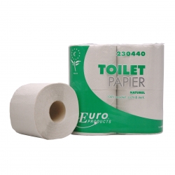 Toiletpapier Eco 400 vel naturel 1 lgs 10 x 4 rol p/pak